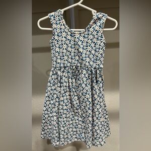 The Tank Ballet Dress in Blue Flower Power